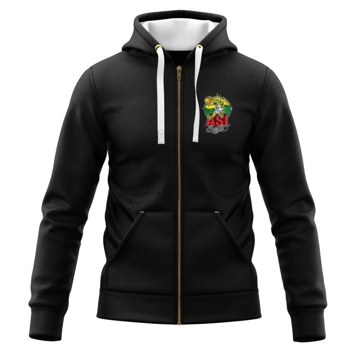 Sweat-Shirt à Capuche Zippé (Veste Gamme DELUXE) (Veste) de qualité supérieure - Marquez votre Sweat-Shirt à Capuche Zippé (Veste Gamme DELUXE) avec votre Logo d'Entreprise (matériau de personnalisation haut de gamme, imprimé en France)